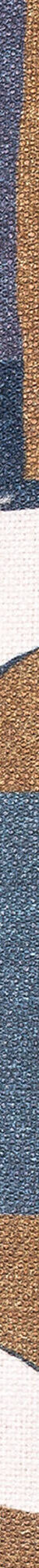 Rideau imprimé géométrique (marine / caramel) Rideau imprimé géométrique (marine / caramel)